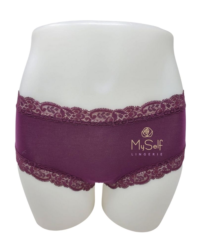 Fleur't 602 Modal Hi Waisted Brief myselflingerie.com