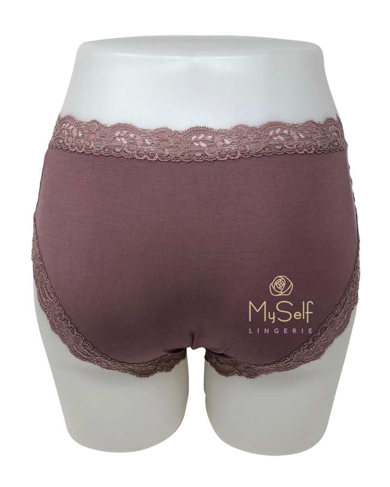 Fleur't 305 Modal Hi Waisted Brief myselflingerie.com