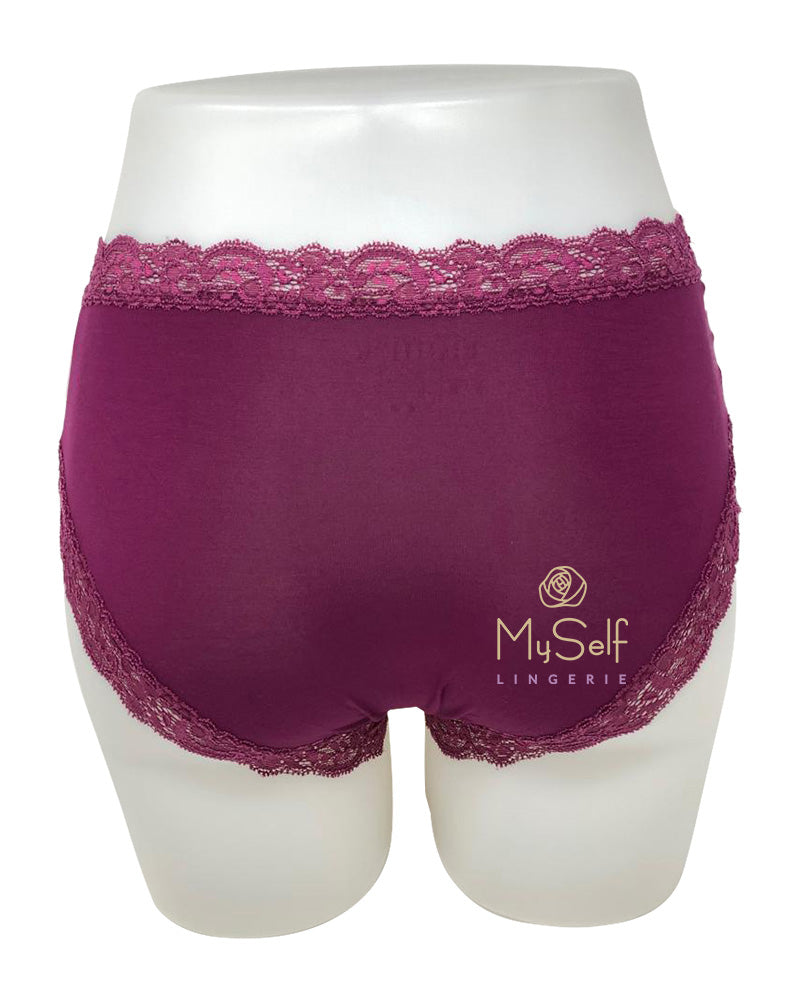 Fleur't 305 Modal Hi Waisted Brief myselflingerie.com