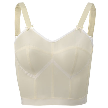 5002 Cotton Uplift Longline Wire Free Bra