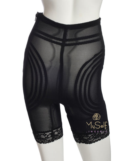 Rago 6201X Hi Waist Long Leg Zippered myselflingerie.com