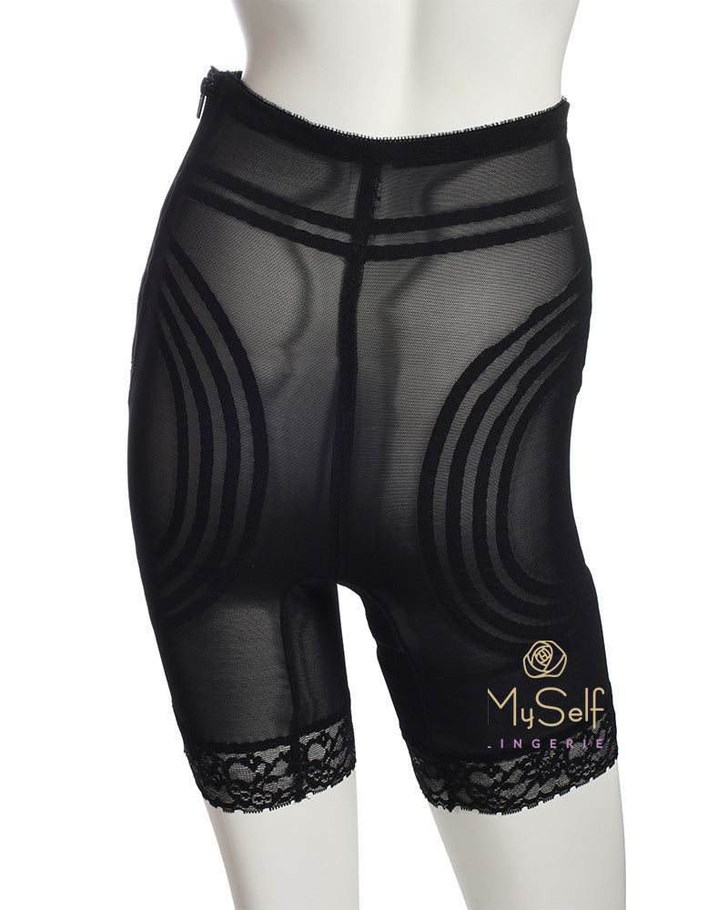 Rago 6201X Hi Waist Long Leg Zippered myselflingerie.com