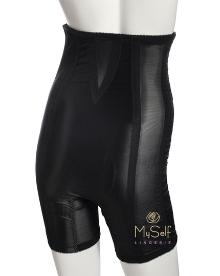 Rago 6210 Extra High Waisted Zipper Girdle with Legs MYSELFLINGERIE.COM