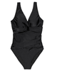 Dorina D000595 Aqua Tummy Shaping Black Swimsuit myselflingerie.com