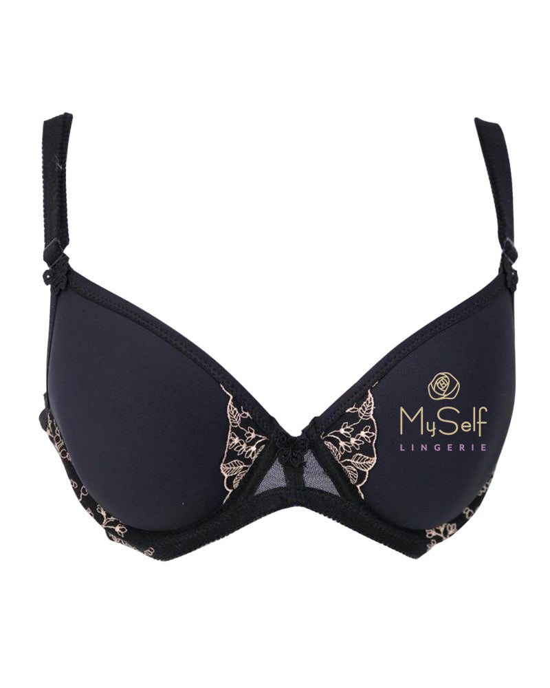 Va Bien 722 Papillon Spacer Underwire Plunge Bra myselflingerie.com