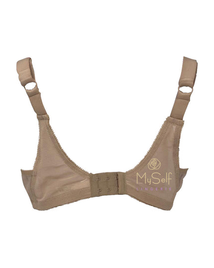 Va Bien 723 Nude Papillon Wire Free Spacer Bra MYSELFLINGERIE.COM
