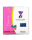 Young Berry 7321-H Denim Hearts Print Teen Panties myselflingerie.com