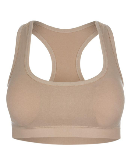 ME MOI MJBS-3000 Beige Racerback Beginner's Bra 2 Pack MYSELFLINGERIE.COM