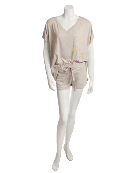 Vanilla Night and Day LW003 + LW005 Pajamas Shorts myselflingerie.com