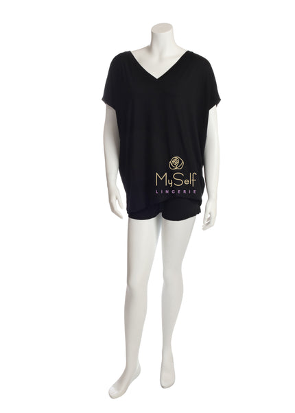 Vanilla Night and Day LW003 + LW005 Pajamas Shorts myselflingerie.com