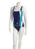NBB 50749 Teal & White Navy Bathing Suit MYSELFLINGERIE.COM