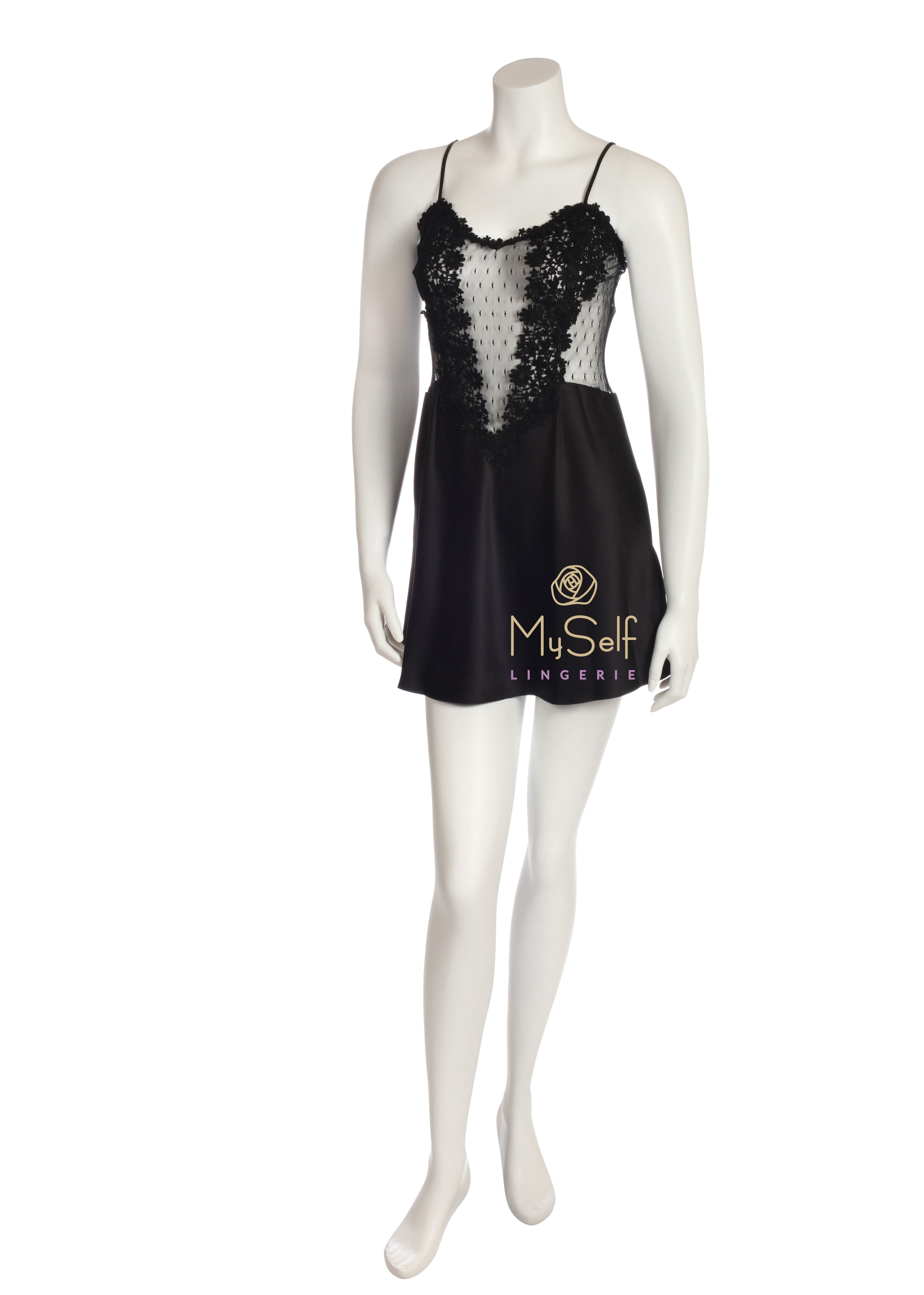 Flora Nikrooz 8060 Showstopper Chemise myselflingerie.com