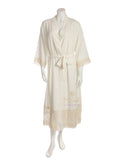 Flora Nikrooz Blythe Embroidered Lace Trim Robe