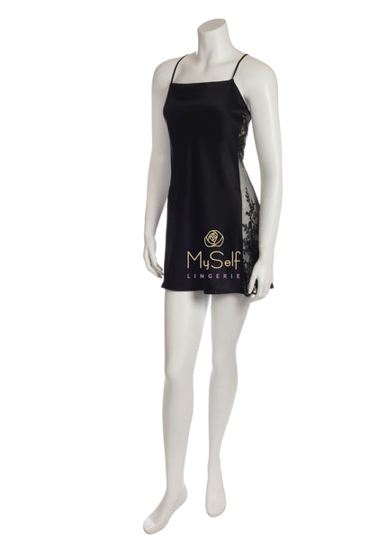 Rya Collection 207 Darling Lace Panel Chemise myselflingerie.com