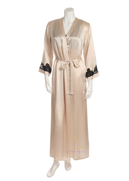 NK IMODE 4400 Morgan Silk Long Robe myselflingerie.com