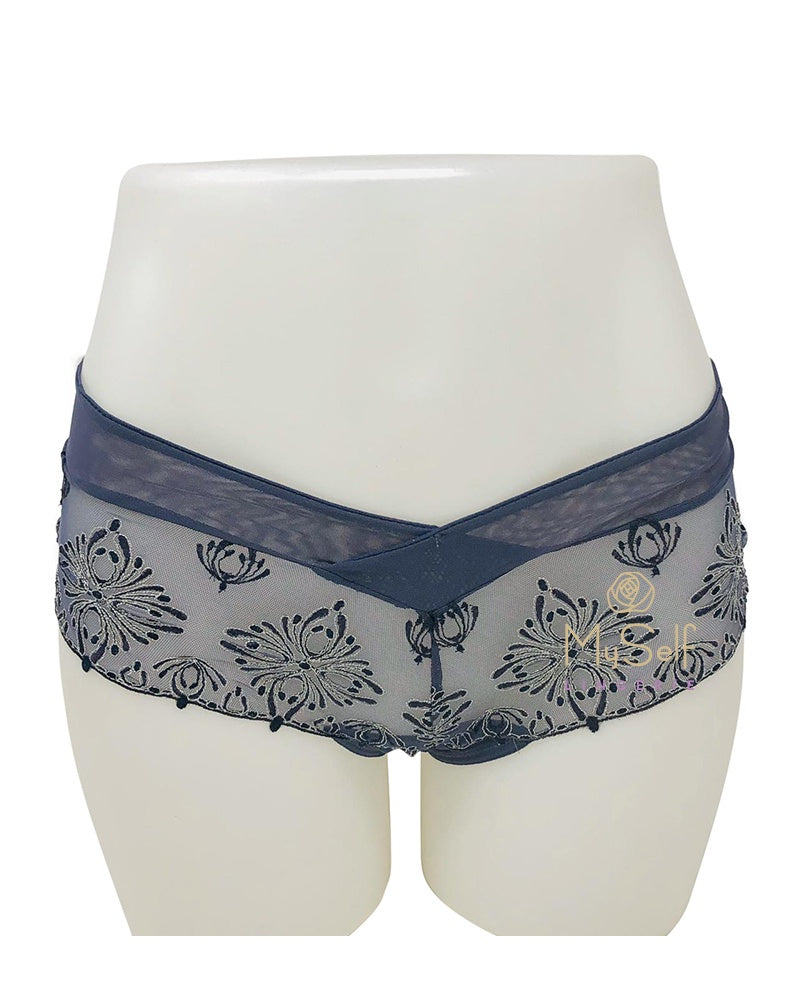 Chantelle 2604 Dark Charcoal Champs Elysees Hipster myselflingerie.com