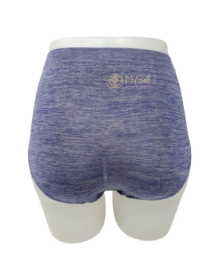 Wacoal 838175 Patriot Blue Heather B-Smooth Seamless Full Brief myselflingerie.com