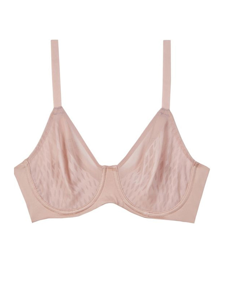 Wacoal 855336 Rose Dust Elevated Allure Seamless Underwire Bra MYSELFLINGERIE.COM