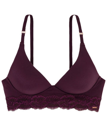 Dorina D000013 Garnet Plum Super Soft Molded Wire Free Bra myselflingerie.com