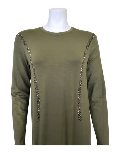 Pierre Balmingo Paris 05-4524B-LL Olive Modal Pull On Modal Nightgown myselflingerie.com