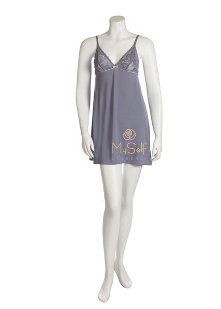 Montelle 9092 Floral Lace Chemise MYSELFLINGERIE.COM