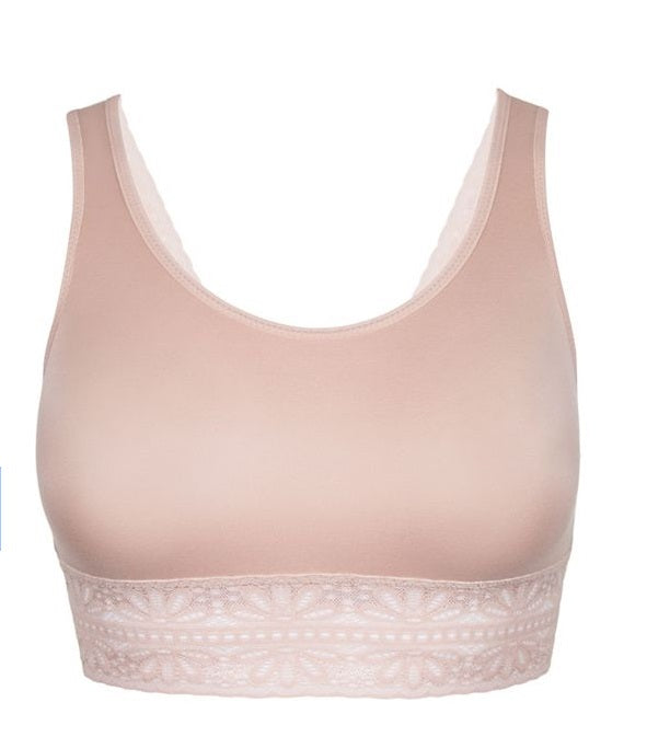 Btemptd Future Foundation Crop Top Bra with Lace