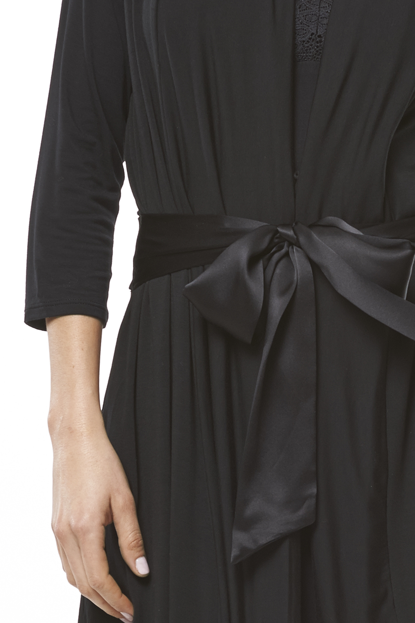 Fleur't 916 Modal Short Morning Robe myselflingerie.com