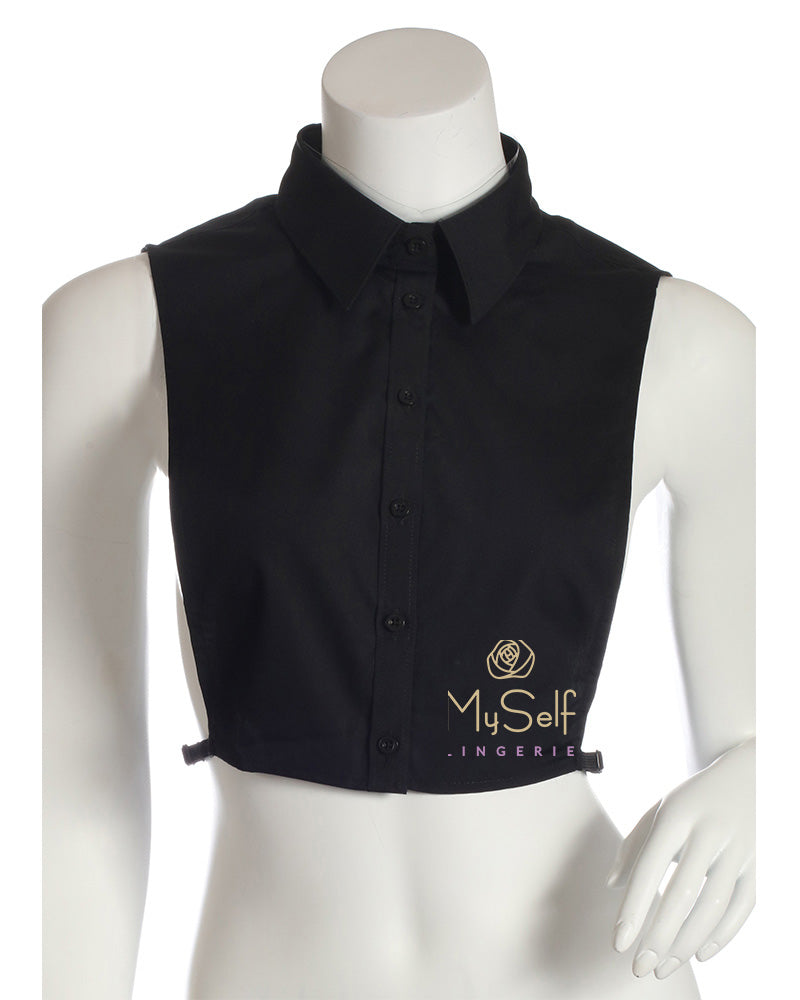 Blooks Pink 9342 Dickey with Pointed Collar myselflingerie.com