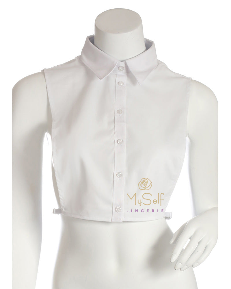 Blooks Pink 9342 Dickey with Pointed Collar myselflingerie.com