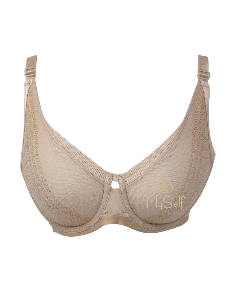Triumph 94418 Contour Sensation Underwire Minimizer Bra MYSELFLINGERIE.COM