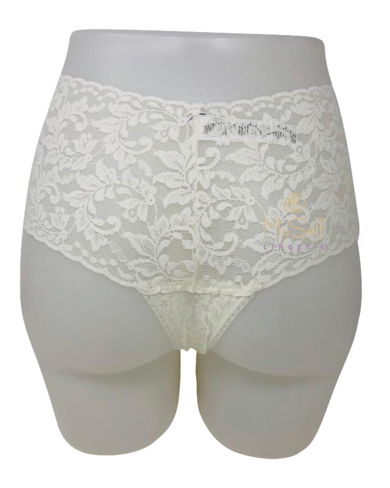 Hanky Panky 9K1926 One Size Fits All Lace Retro Thong MYSELFLINGERIE.COM