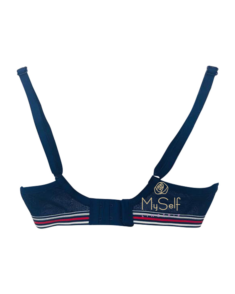 Freya AA5421 Midnight Floral Wild Underwire Plunge Bra MYSELFLINGERIE.COM