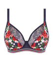 Freya AA5421 Midnight Floral Wild Underwire Plunge Bra MYSELFLINGERIE.COM