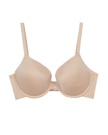 Wacoal 858313 Sand Molded Push Up Underwire Bra myselflingerie.com