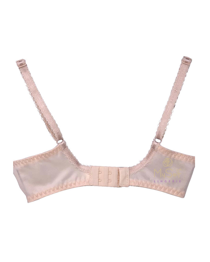 Fitfully Yours B2271 Cloud Pink Nicole See Thru Lace Underwire Bra –