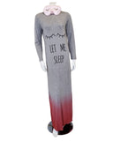 Citrus Let Me Sleep Ombre' Modal Teen Nightgown