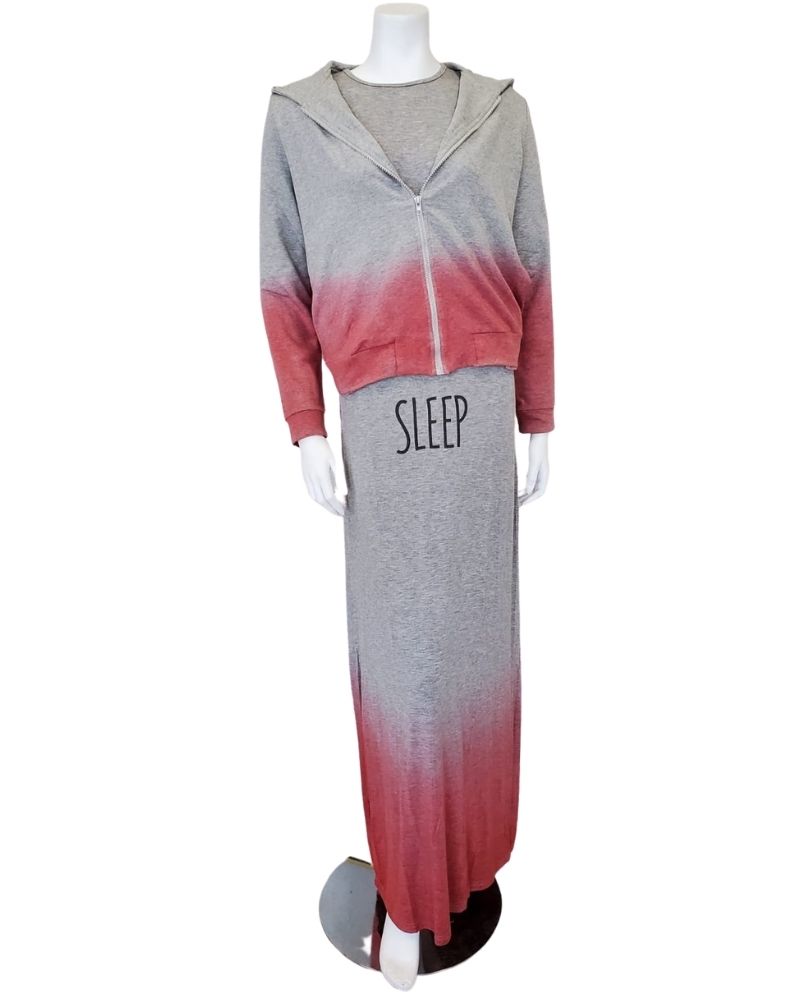 BF510 Let Me Sleep Ombre' Modal Teen Nightgown