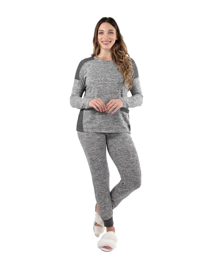 Me Moi CPJ05596 Plush Colorblock Pajamas myselflingerie.com