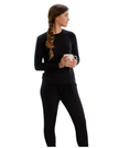 CBCL Classic Basic Style Black Modal Pajamas Set