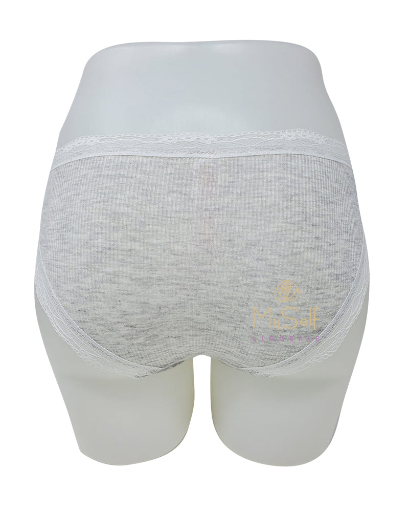 Dorina D00169X Teal / Heather Blue Lace Ginna Modal 2 Pk Brief myselflingerie.com