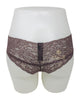 Dorina D00539Y Pink/Brown/Black Lanna Lace 3 Pk Brief MYSELFLINGERIE.COM