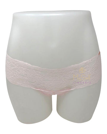 Dorina D00539Y Pink/Brown/Black Lanna Lace 3 Pk Brief MYSELFLINGERIE.COM