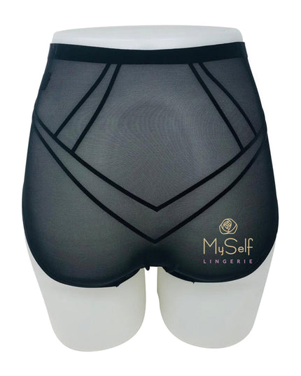 Dorina D01608P Black Airsculpt Shaping Panty myselflingerie.com