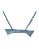 Dorina D016721 Molly Heather Blue Molded Wire Free Bra w/ Lace Trim myselflingerie.com