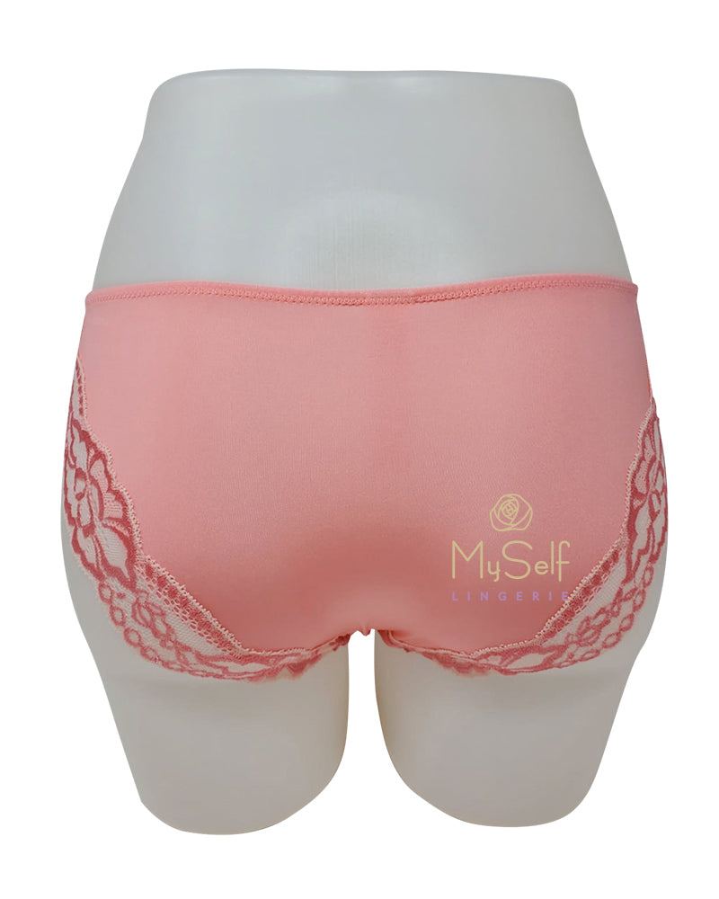 Dorina D02252L Coral Two Tone Lace Brief myselflingerie.com