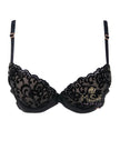 Dorina D1039P Marnie Velvet Trim Push Up Bra myselflingerie.com