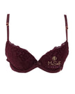 Dorina D1039P Marnie Velvet Trim Push Up Bra myselflingerie.com