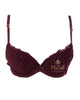 Dorina D1039P Marnie Velvet Trim Push Up Bra myselflingerie.com