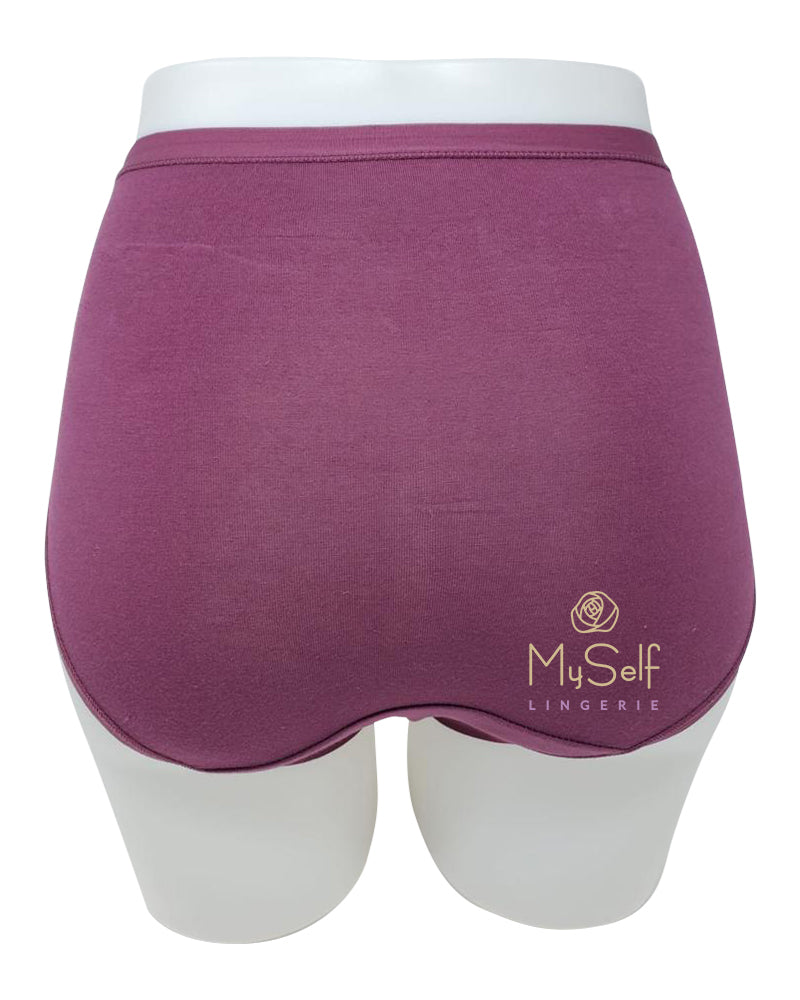 Me Moi MU-1013 3pk Rosebud Cotton Briefs myselflingerie.com