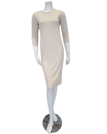 Undercover Waterwear MRS-L-B Beige Layering Shell Dress myselflingerie.com